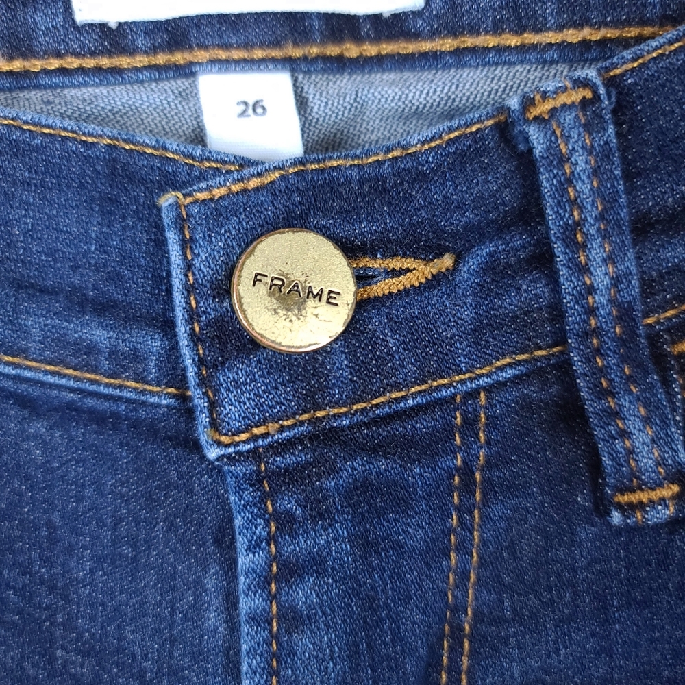 FRAME Denim Le Skinny De Jeanne Marshall - Picture 9 of 10